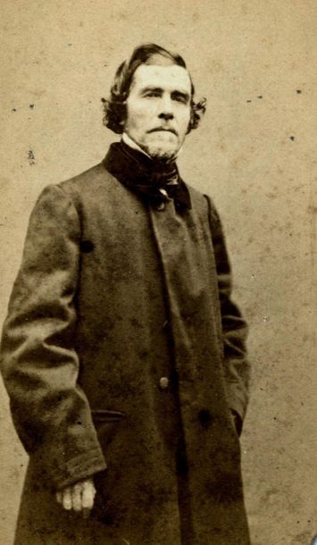 null Étienne Carjat (1928-1906)
Eugène Delacroix, c. 1857-1865. 
Épreuve sur papier...