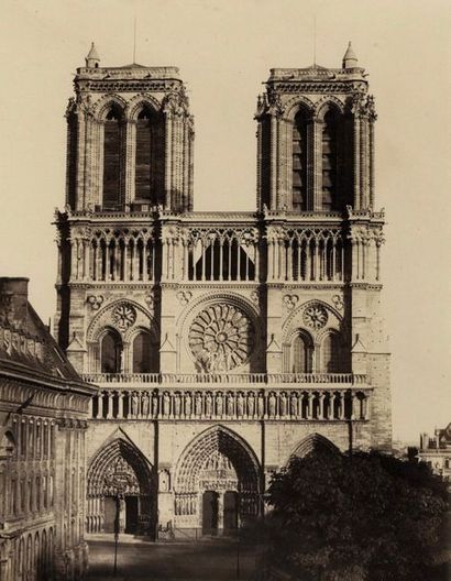 null Édouard Baldus (1813-1889) 
Notre-Dame de Paris avant la construction de sa...