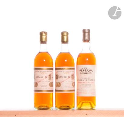 null 1 B CHÂTEAU SIGALAS RABAUD (M.E.+ ; e.t.h. ; c.s.), CC1 Sauternes, 1964{CR}2...