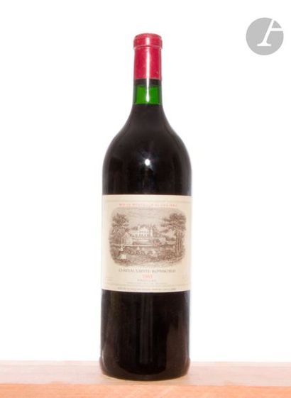 null 1 Mag CHÂTEAU LAFITE ROTHSCHILD (e.l.a.; some capsule marks), GCC1 Pauillac,...