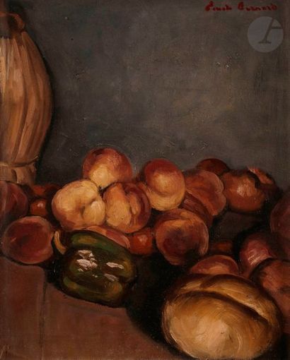 null ÉMILE BERNARD (1868-1941)

NATURE MORTE AUX PECHES

HUILE SUR TOILE.

SIGNEE...