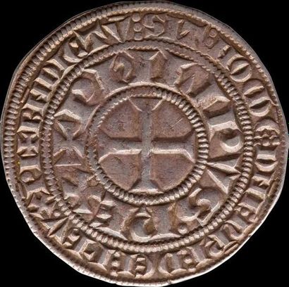 null ANCIEN REGIME
PHILIPPE III (1270-1285).
Gros tournois en argent, 
 variété avec...