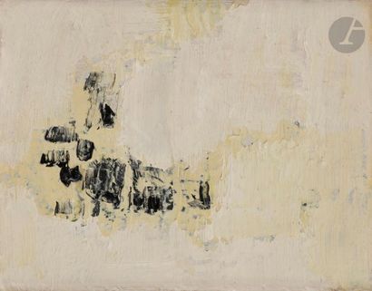 null Angel ALONSO [franco-espagnol] (1923-1994)
Composition, 1963
Huile sur toile.
Signée...