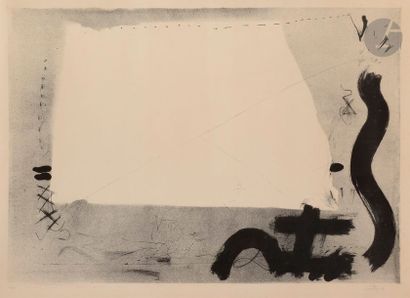 null Antoni TÀPIES [catalan] (1923-2012)
Composition, 1959
Lithographie.
Épreuve...