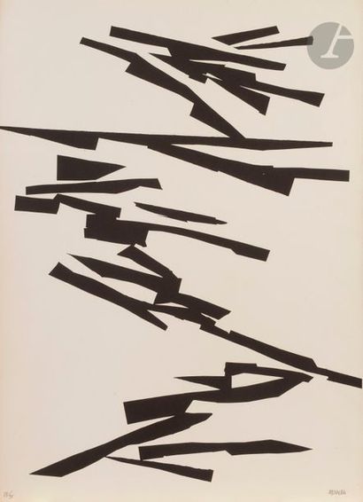 null Alicia PENALBA [argentine] (1918-1982)
Composition, vers 1970
Lithographie.
Épreuve...