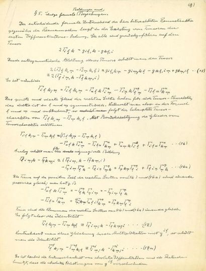 null EINSTEIN Albert (1879-1955).
MANUSCRIT autographe, [vers 1945] ; 7 pages in-4 ;...