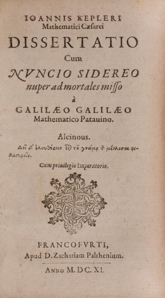 null GALILEI Galileo (1564-1642)
KEPLER Johannes (1571-1630).
GALILEI. Sidereus,...