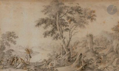 null ÉCOLE FRANÇAISE du XVIIIe siècle

Une paire de paysage fluvial animé

Crayon...