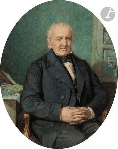 ÉCOLE FRANÇAISE du XIXe siècle

Portrait...