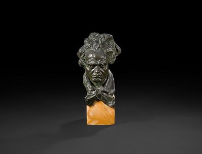 null Italo Giordani (1882-1956)
Ludwig van Beethoven (1770-1827)
Buste en bronze...