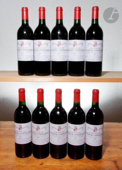 null 10 B CHÂTEAU LATOUR (3 e.l.s; 1 e.l.a.), Pomerol, 1993