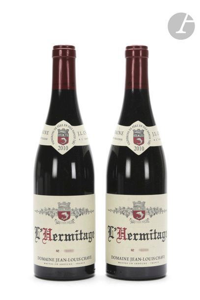 null 2 B L'HERMITAGE Rouge, Jean-Louis Chave, 2010