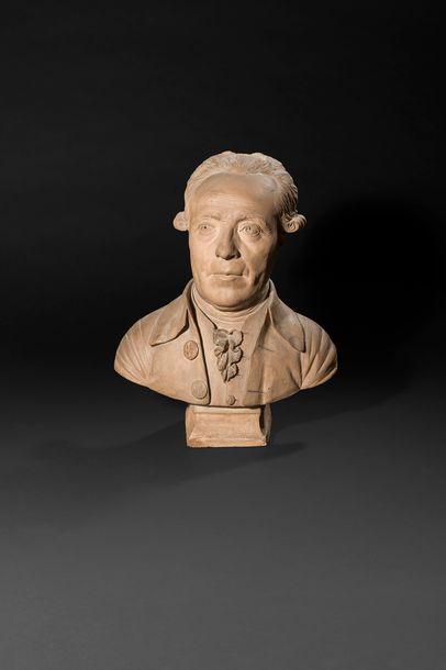 null École française, 1787

Portrait en buste

Buste en terre cuite.

Inscrit au...