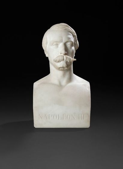 null Jean-Auguste Barre (1811 - 1896)

Napoléon III

Buste en marbre blanc.

Signé...