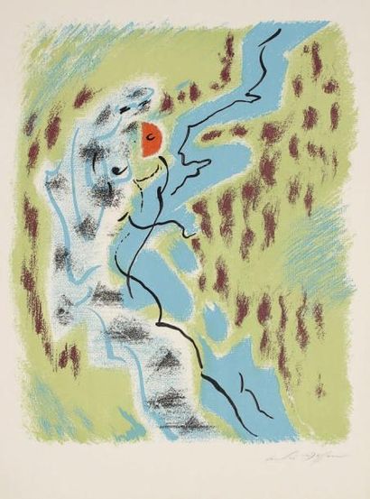 André Masson (1896-1987) Affiche pour le Salon de Mai. 1962. Lithographie. [478 x...