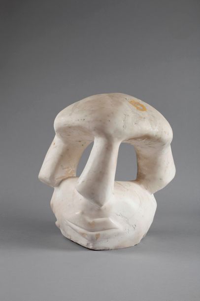 ACHIAM (1916-2005)
Tête à trois faces, 1977
Sculpture...