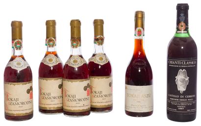 null 4 50 cl TOKAJI SWEET (e.l.s ; 2 c.s. dont 1 couleuse), Szamorodni, 1976
1 50...