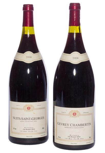 null 1 Mag GEVREY-CHAMBERTIN (e.l.s.), Bernard Gras, 2008
1 Mag NUITS ST-GEORGES,...