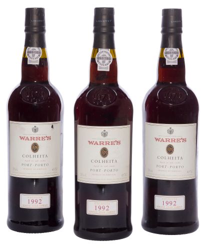 null 3 B PORTO COLHEITA AGED IN OAK CASKS (1 e.a.), Warre's, 1992