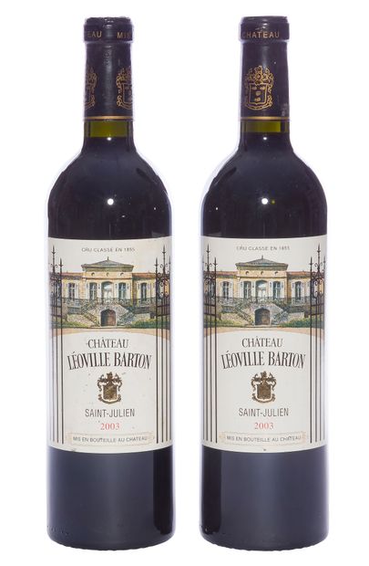 null 2 B CHÂTEAU LÉOVILLE BARTON (1 e.l.s ; 1 e.l.a.), GCC2 Saint-Julien, 2003