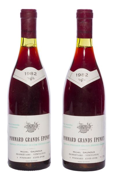 null 2 B POMMARD GRANDS ÉPENOTS (1er Cru) (e.t.h. légères), Michel Gaunoux, 1982