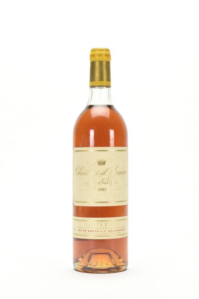 null 
1 B CHÂTEAU D'YQUEM (T.L.B ; e.l.s.), C1 Supérieur Sauternes, 1985



TVA récupérable...