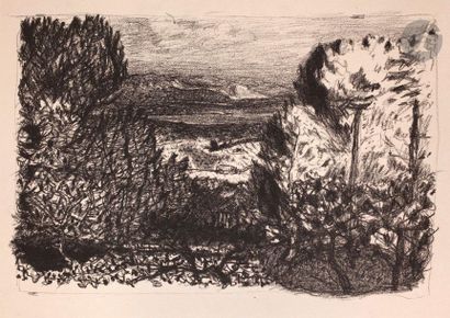 null Pierre Bonnard (1867-1947) 

Dernier reflet. Vers 1927. Lithographie. 310 x 207....