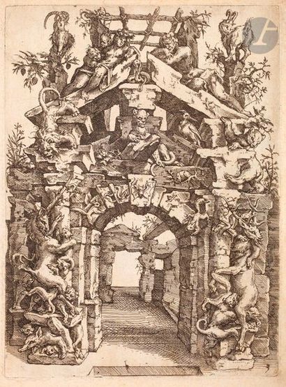 null Wendel Dietterlin (1551-1599)

24 pl. de la suite Architectura von Ausstheilung,...