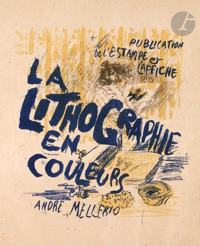null Pierre Bonnard (1867-1947) 

Couverture pour La Lithographie en couleurs. 1898....