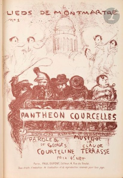 null Pierre Bonnard (1867-1947) 

Panthéon-Courcelles (Lieds de Montmartre, n° 1)....