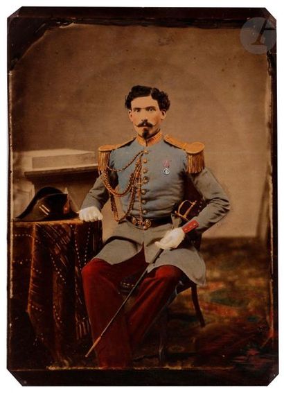 null Photographe non identifié

Joseph GAY de l'escadron des Cent-gardes, c. 1859-1862

Épreuve...