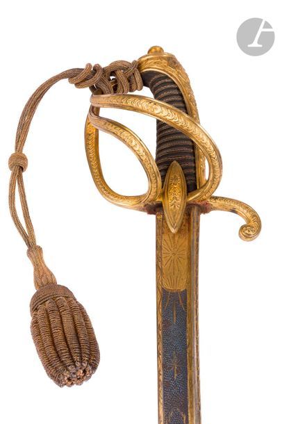 null Saber of senior officer of Chevau-légers, model known as "à la chasseur".

Mounting...