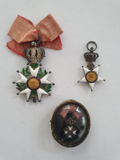  FRANCERESTAURATION - JULY MONARCHY ORDER OF THE REGION OF HONOUR - LYSE DECORATION...