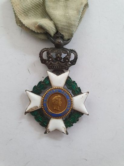 null GREECE ORDER OF THE SAVER 
Knight's cross of the 1st type, with the profile...