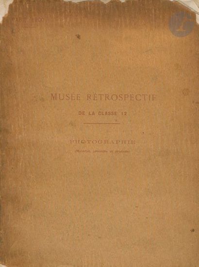 null Musée rétrospectif de la classe 12. 
Photographie.
(Matériel, procédés et produits).
A...