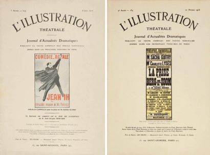 Sacha GUITRY [Théâtre]. 28 numéros de L'Illustration Théâtrale, La Petite Illustration...