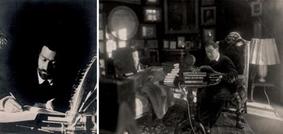 [Sacha GUITRY] 12 Photographies, [vers 1920-1930]. Formats divers; tirages d'époque...