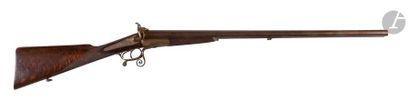 null Fusil de chasse à broche, deux coups, calibre 12 par « L’Herminier à Macon »....