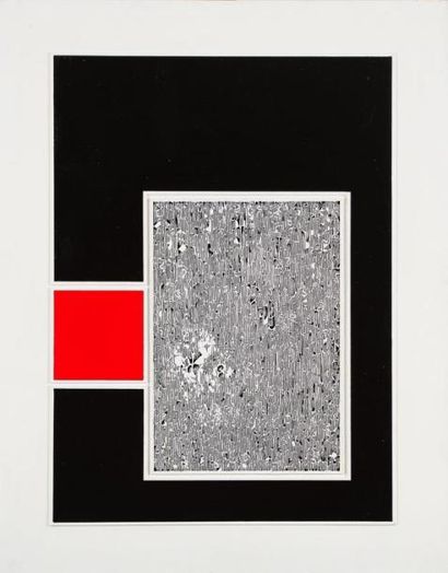 Celso SALGUEIRO [argentin] (XXe siècle) Composition abstraite Encre de chine et acrylique...