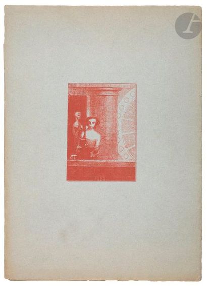 null Odilon Redon (1840-1916) 

A Edgar Poe. 1882. Suite complète de 6 pl. sous chemise...