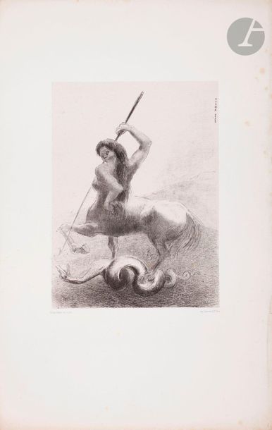 null Odilon Redon (1840-1916) 

Les Origines. 1883. Suite complète de 8 pl. sous...