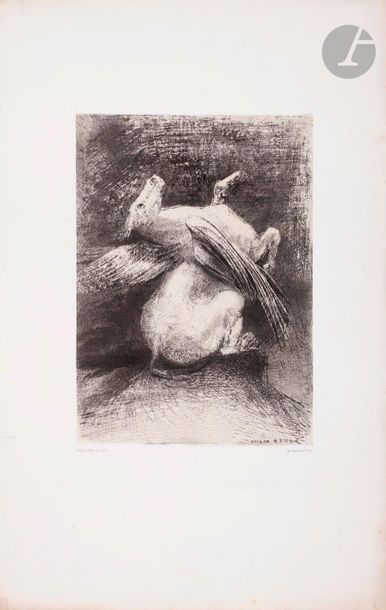 null Odilon Redon (1840-1916) 

Les Origines. 1883. Suite complète de 8 pl. sous...