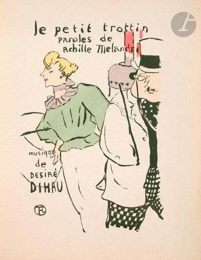 null Henri de Toulouse-Lautrec (1864-1901) 

Le Petit trottin. (Titre de mélodie)....