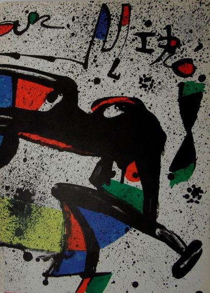 null MIRÓ (Joan).
Miró. Dibuixos, gouaches, monotips. 10 de maig - 30 de juny 1978.
Barcelone...