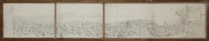 null Antonio SENAPE (Rome, 1788 - Naples, 1850)
Vue de la baie et de la ville de...