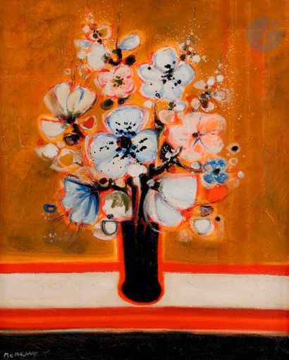 null Fréderic MENGUY (1927-2007)
Bouquet bleu
Huile sur toile.
Signée en bas à gauche.
Titrée...