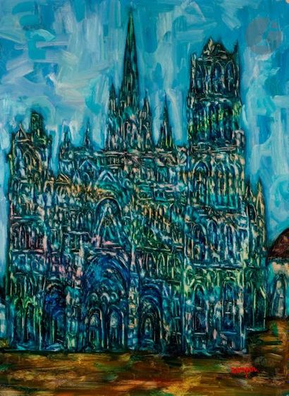 null Faïbich Schraga ZARFIN (1899-1975)
La Cathédrale de Rouen, vers 1959-60
Huile...