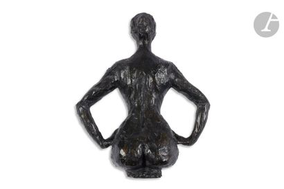null MAXIME BÜHLER (1924-2013)
Nu de dos, exemplaire 1/8
Sculpture. Épreuve en bronze....