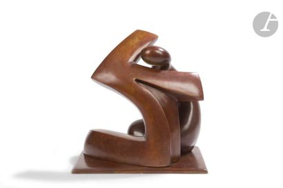 null CLAUDE DAVID-UGRAY (1940-2018)
Tendresse, épreuve d’artiste N° 1
Sculpture....