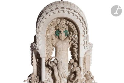 null MAURICE MAIGNAN (1872-1946)
La fontaine du dieu Pan, possiblement le premier...